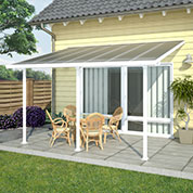 Pergola Adosse en Polycarbonate 3 x 4,2 m